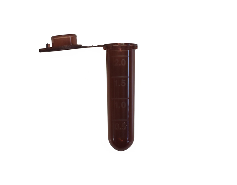 Microubo PP p/centrífuga, 2 ml, ámbar B/500