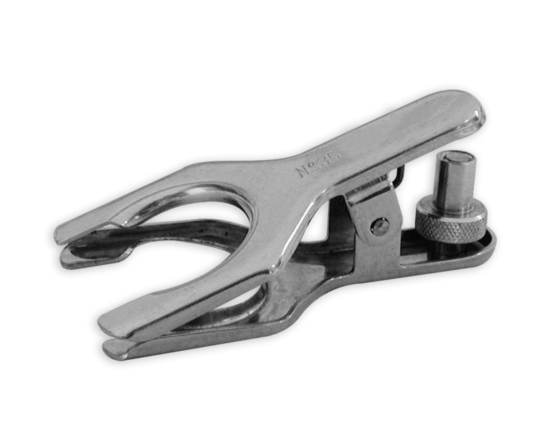Pinza rótula inox., 18 mm