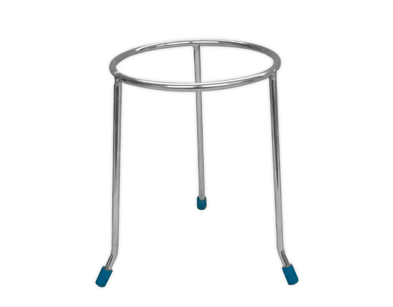 Support trépied anneau rond, 125 mm
