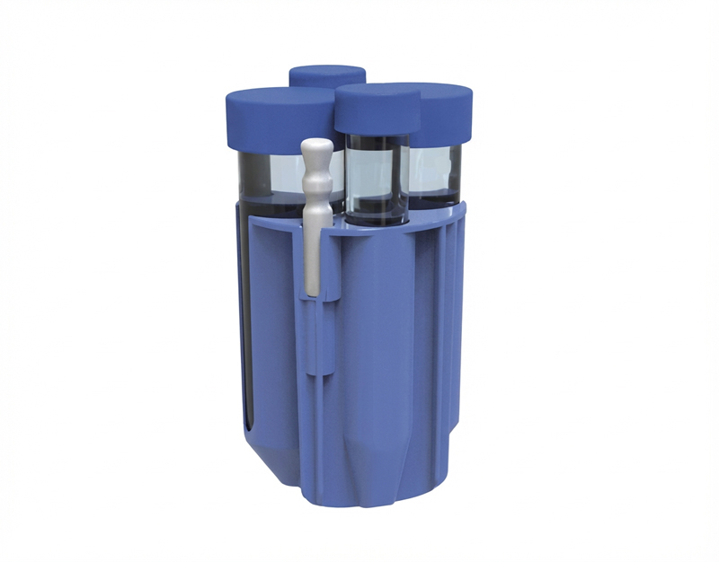 Porte-tube 50mLx8 + 15mLx8 pour gobelet suspendu GNP020