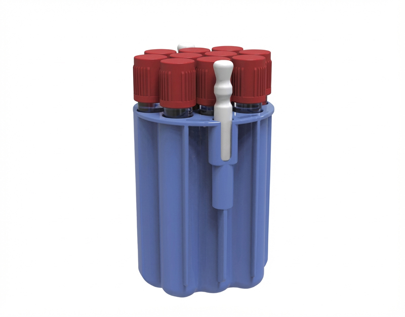 Porte-tube pour 40 tubes de 5mL pour gobelet suspendu GNP020