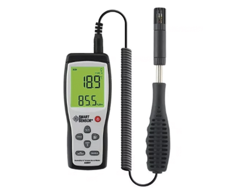 Digital Thermo-Hygrometer with Thermocouple Type K