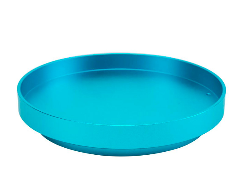 Soporte azul p/ 4 soportes poli-block