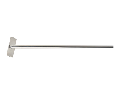 Tige d'agitation droit, 6X40 cm, inox.