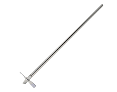 Tige d'agitation en croix, 5X40 cm, inox.