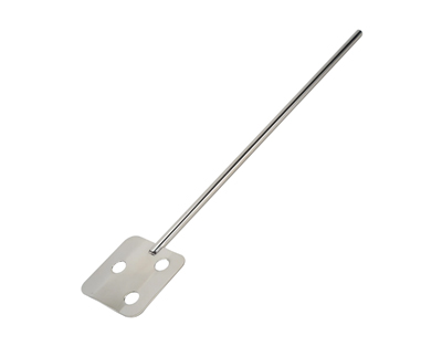 Tige d'agitation lame, 9X40 cm, inox.