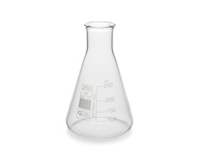 Erlenmeyer, col étroit, 500 ml
