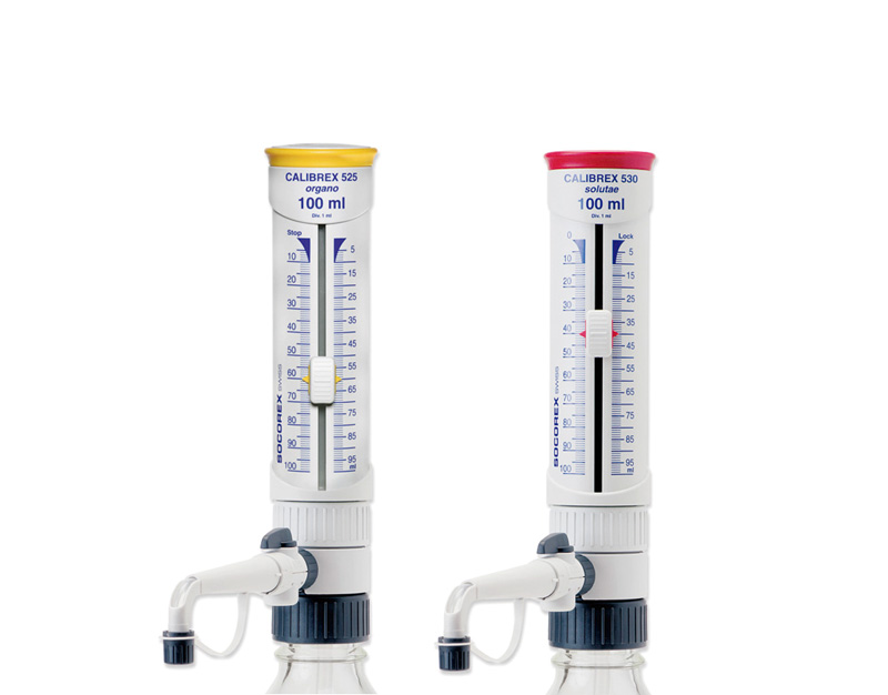 Dispensador Calibrex Organo 525, 0.25-2.5 mL, c/llave