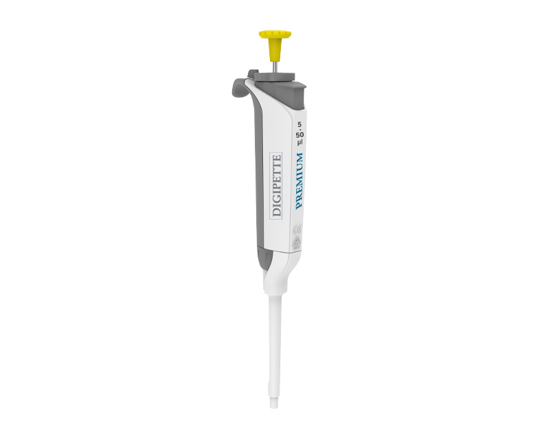 MONOCHANNEL DIGIPETTE PREMIUM MICROPIPETTE, VARIABLE VOLUME  5-50 µL