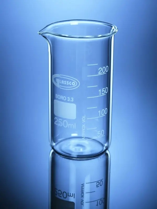 Vaso forma alta 250 mL, GLASSCO