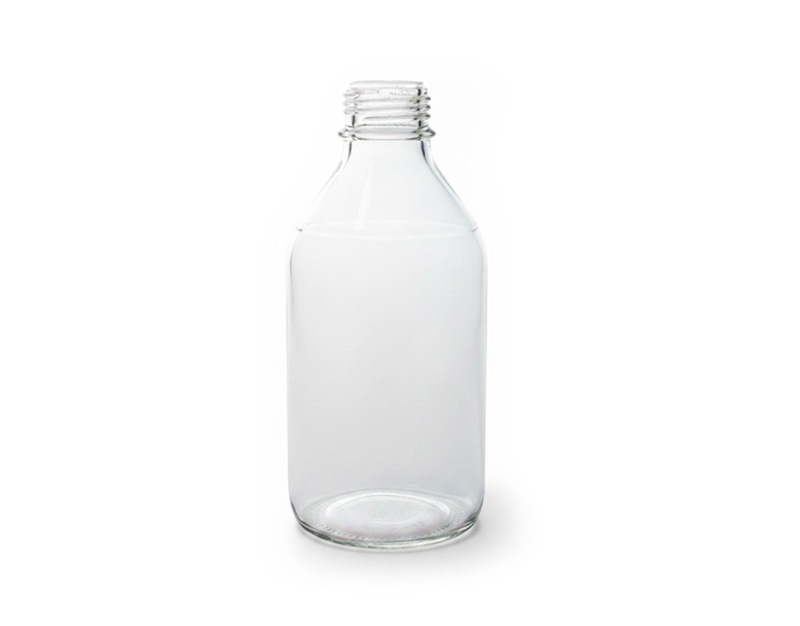 ISO flask 1000 mL, Simax, blank
