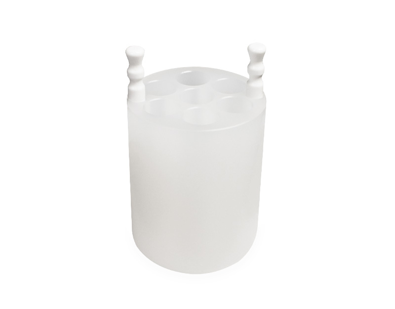Porte-tubes pour 28 tubes de type Vacutainer 16x100 mm, pour GNP020