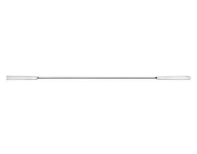 Micro double spatula 185mm stiff, width 3mm