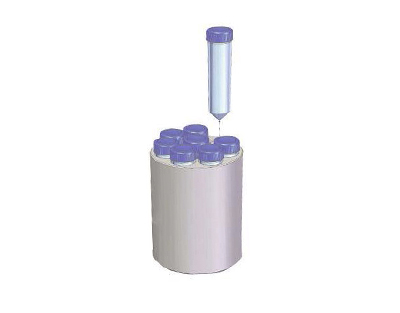 Adaptador 8 tubos falcon 50 mL