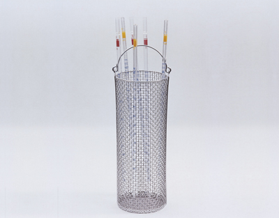 Cestillo porta pipetas