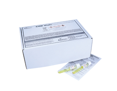 CODwith mercury, 0-150 ppm.Type: photometric. Kit. 150 det.