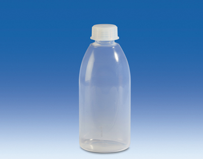 Frasco boca ancha PFA, 1000 mL, tapón S 40
