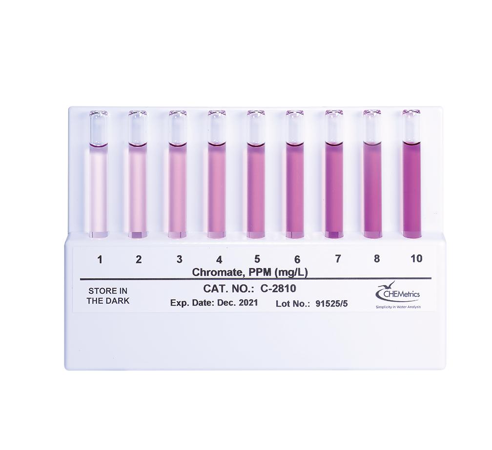 Chromate Comparator (flat); 1-10 ppm
