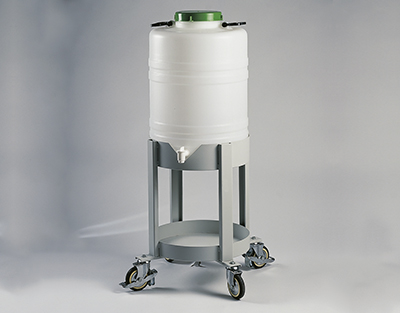 SOPORTE CON RUEDAS PARA DEPOSITO DE 50L