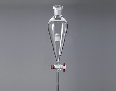 Sep. funnel Squibb s/teflon 50mL, 19/26, Glassco