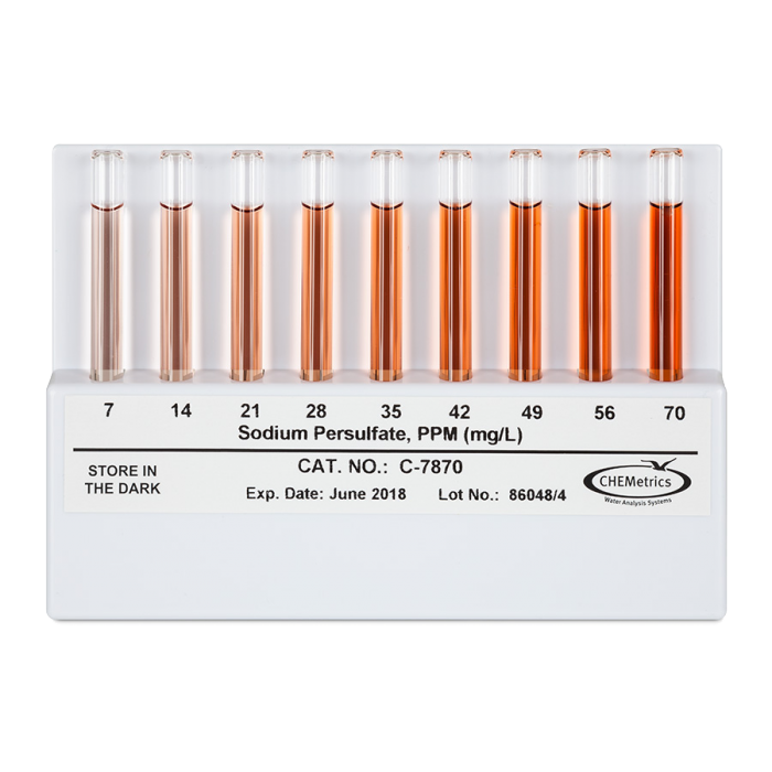 Sodium Persulfate Comp. (flat); 7-70 ppm