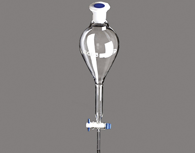 Gilson Separating funnel 1000ml, PTFE stopcock, 29/32