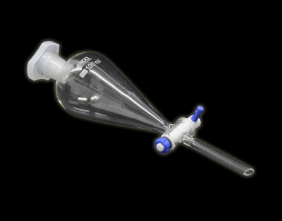 Separating funnel ground 19/26, 125 ml