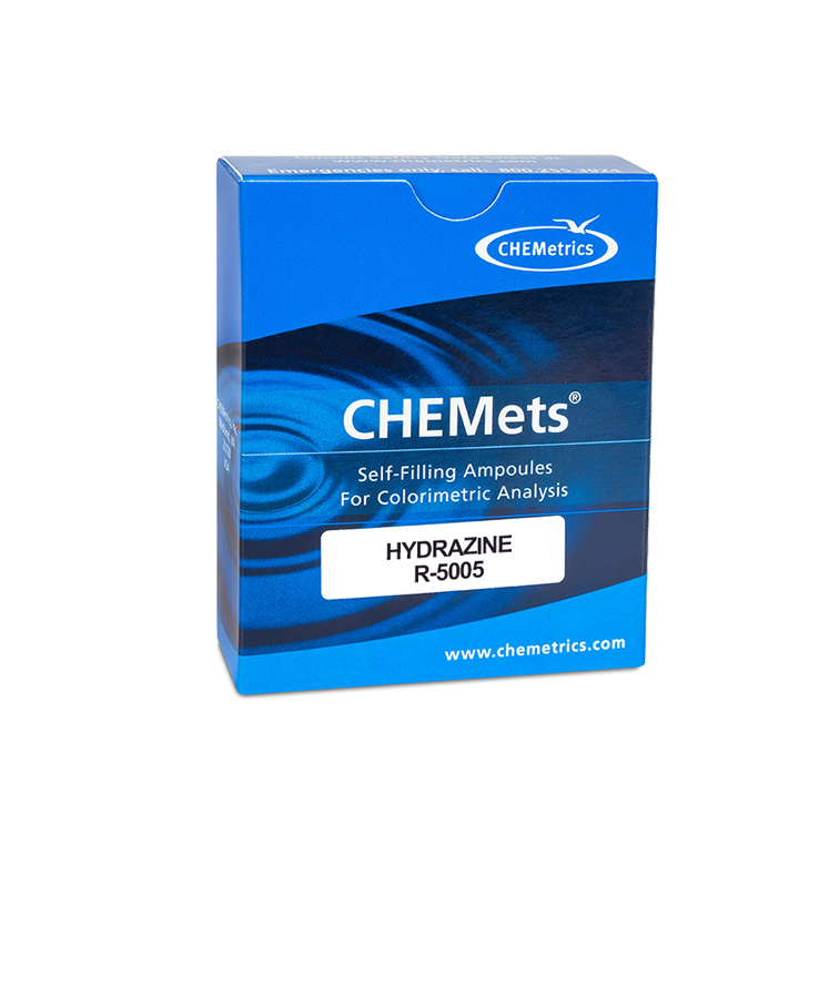 Hydrazine Refill; 0-0.5 ppm; CHEMETS REF