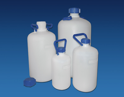 Bidon HPDE rond sans robinet, 10l