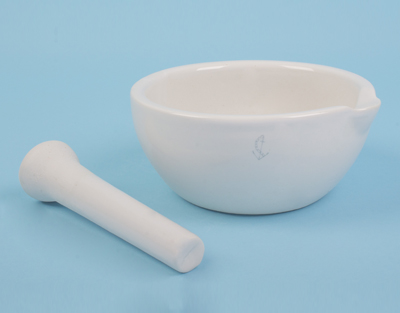 MORTERO PORCELANA ESMALTADO C/MANO, 150 MM