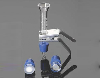 Pince aluminium 47 mm pour ensemble de filtration, Glassco