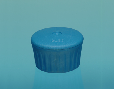 Tapón azul de PP p/tapa botón de desecador, Simax