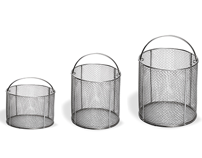 CESTILLO INOX. 220X240 MM. *