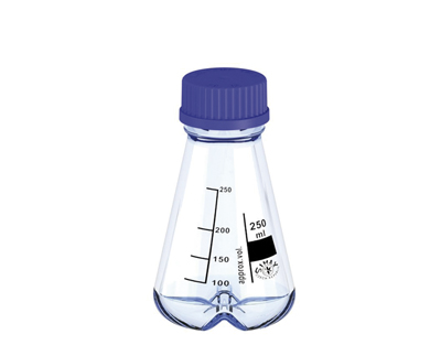 MATRAZ ERLENMEYER C/DEFLECTORES, GL45, 1000 ML