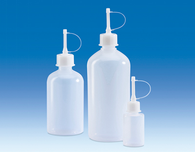 Frasco cuentagotas 100 mL PE-LD/PE-HD GL18