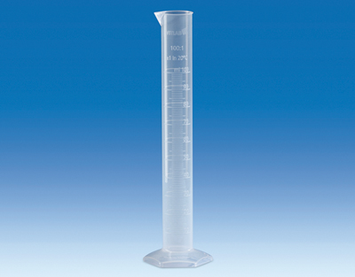 Probeta clase B, PP, 500 mL