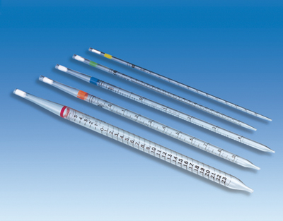 Pipette graduée PS, graduée, non-sterile, 2 ml