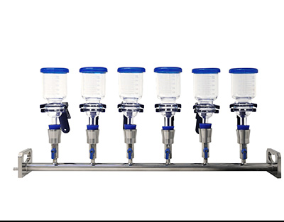 Kit Rampe filtration verre 6 pos., 300 mL