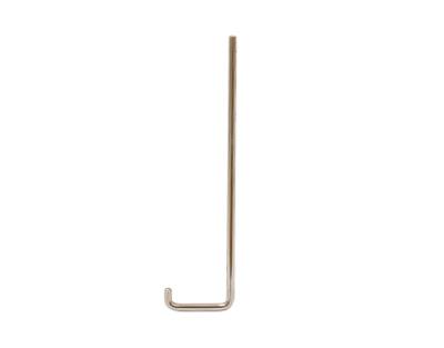 Asa Inox en L para extensiones, 150x30mm