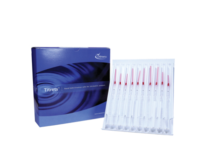 Nitrite (NaNO2), 250-2500 ppm.Type: Titrets. Kit. 30 det.