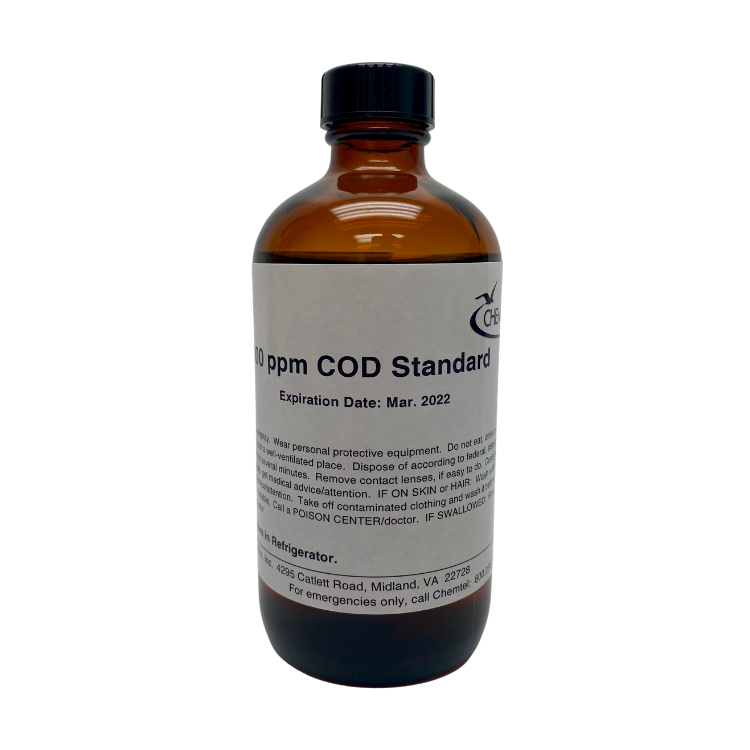 COD Standard Pack; 10.000 ppm. Chemetrics