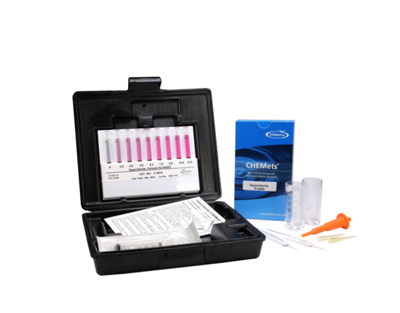 Hypoclorite, 0-12,5% en NaOCl. Type: CHEMets. Kit. 30 det.