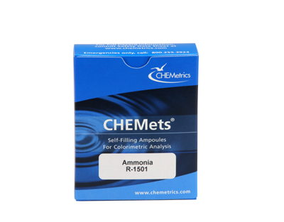 Ammonium.Type: CHEMets. Rechange. 30 det.