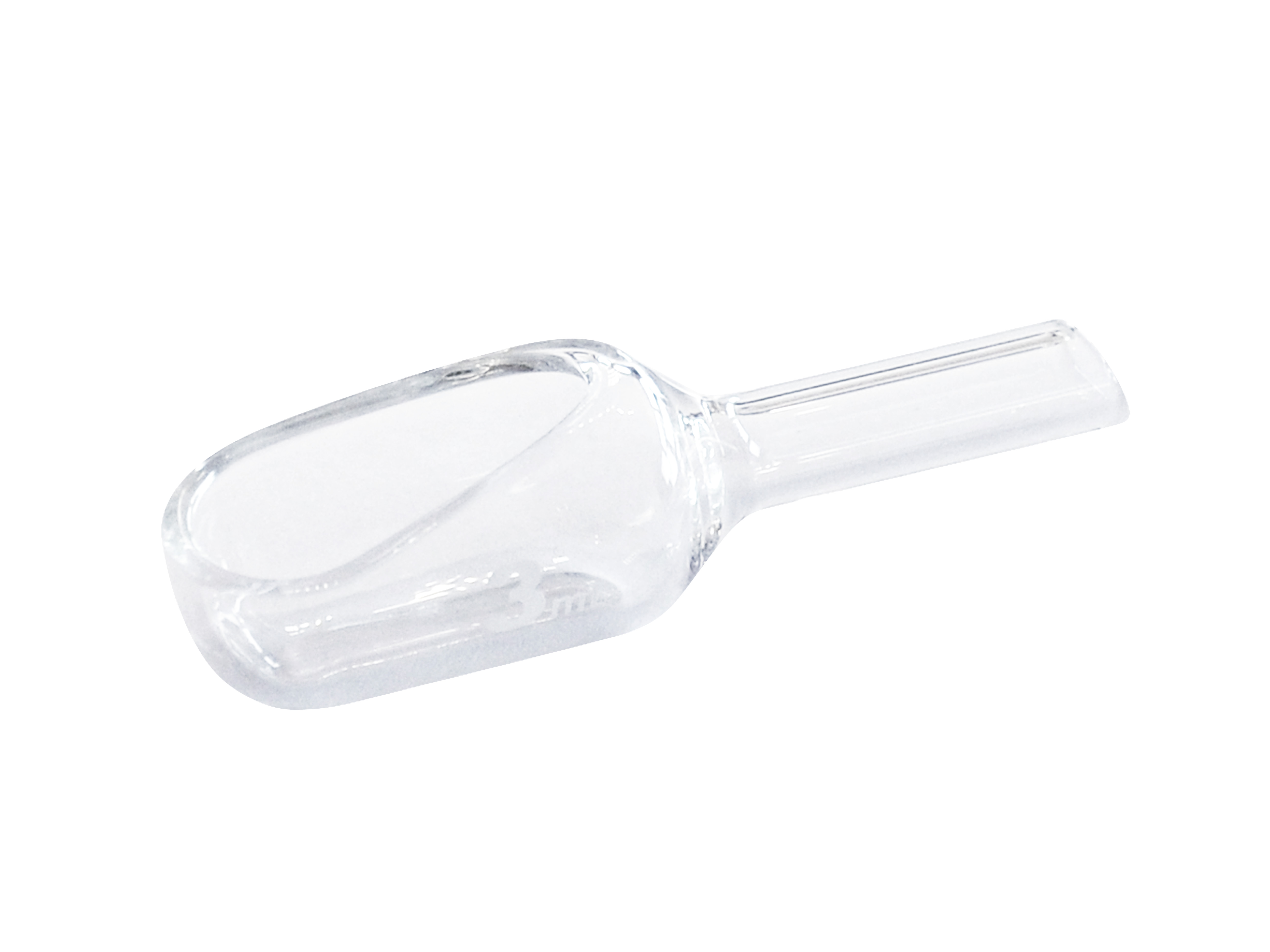 Embudo pesasustancias, vidrio, 3mL