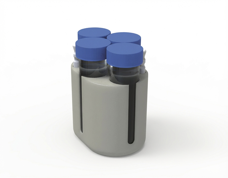 Porte-tube 50mLx16 pour verre GNP037