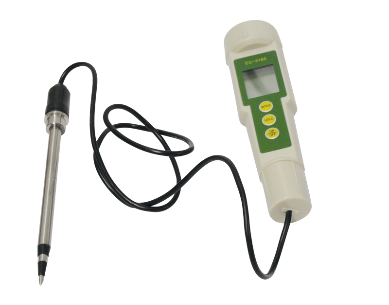 Medidor de suelo EC/TDS/CF con sonda