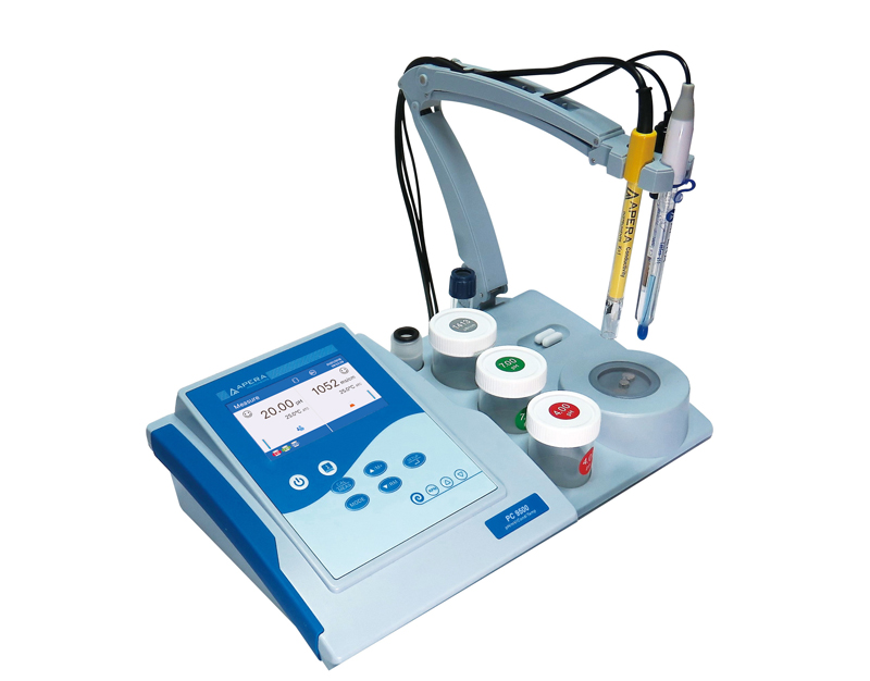 Medidor multiparamétrico (ph/cond) con agitación de laboratorio, PC9500