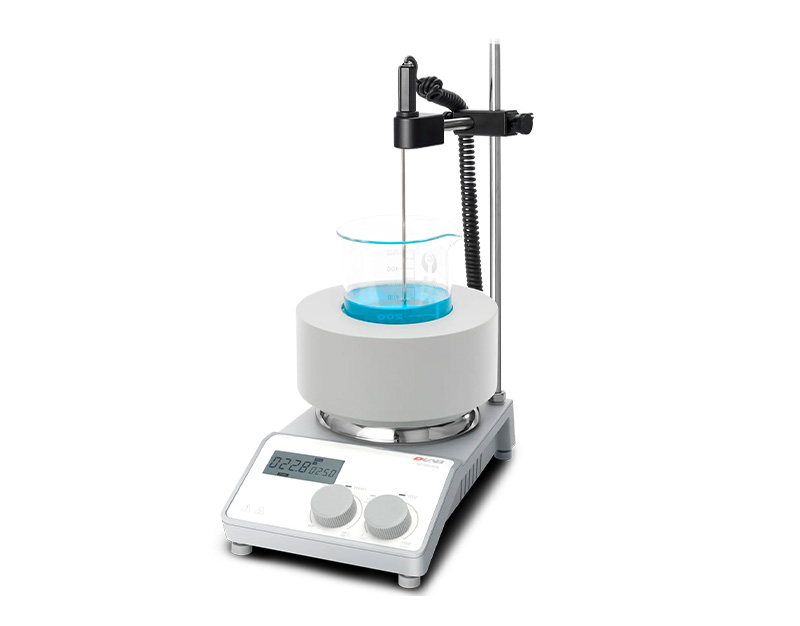 Agitateur numérique avec chauffe ballon p/ bechers 500 mL