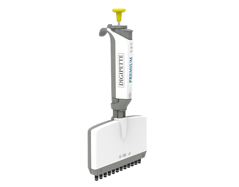 Pipette multicanaux DIGIPETTE Premium, 12 canaux, 10-100 µl
