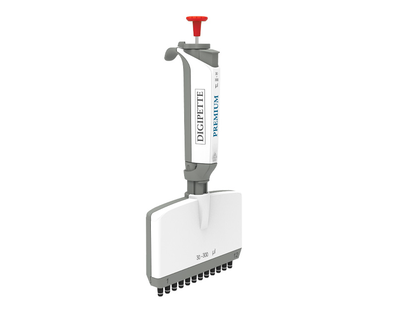 Pipette multicanaux DIGIPETTE Premium, 12 canaux, 30-300 µl